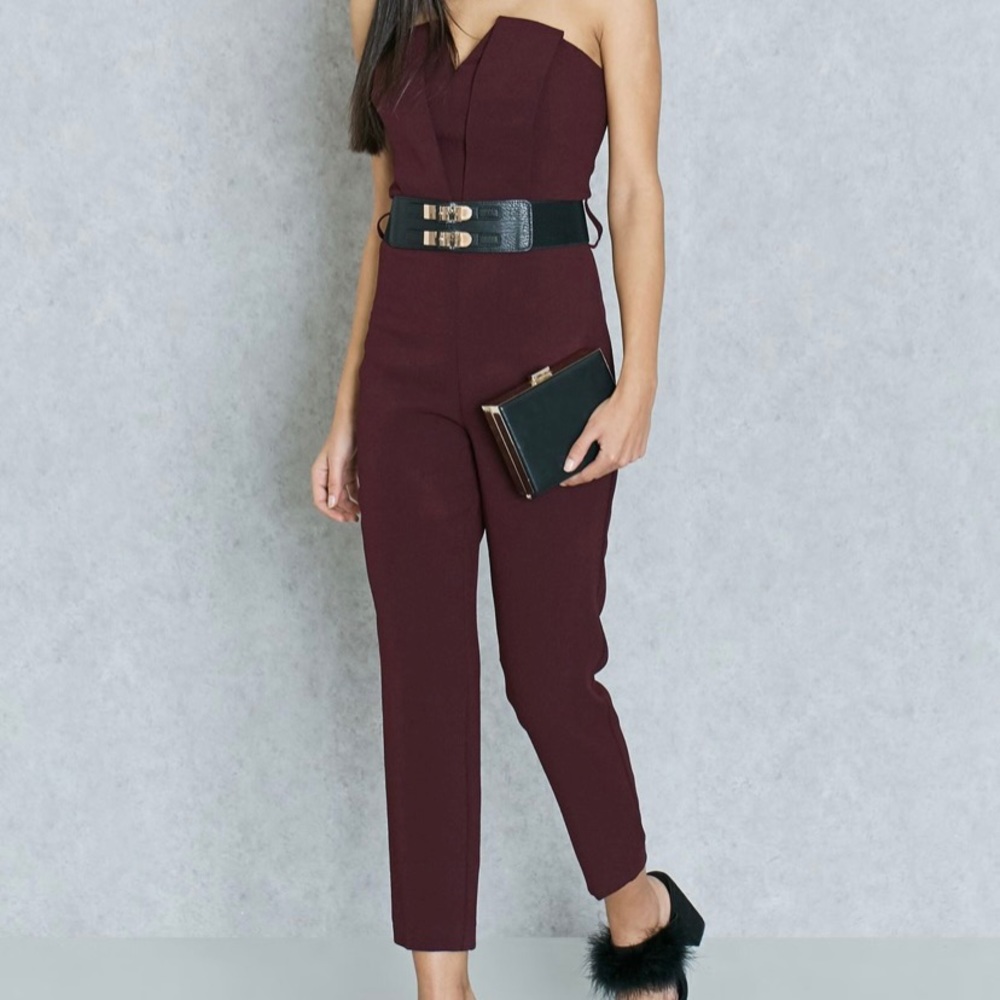 Purple jumpsuit
